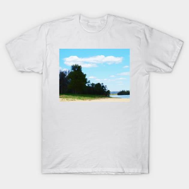 Blue sky T-Shirt by irwinsb